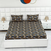 3 PCs Double Bed Sheet-Aurelia
